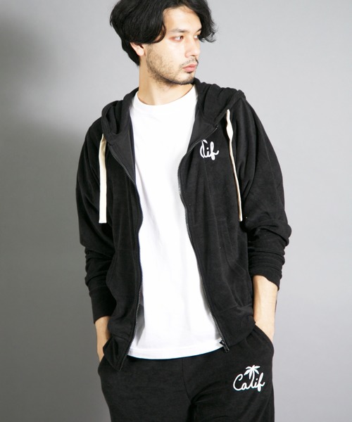 Bling Leads(ブリングリーズ)の「Bling Leads/パイル風景写真ZIPパーカー(パーカー・メンズ・ブラック/ネイビー・LARGE/MEDIUM)」の18枚目の写真