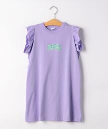 商品詳細 ジュニア 別注 Champion チャンピオン フリルスリーブtシャツワンピース Green Label Relaxing グリーンレーベル リラクシング 公式通販