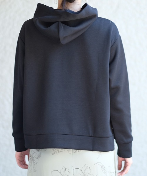 TRUDEA(トルディア)の「ダンボールパーカー(パーカー・レディース・ピンクベージュ/ミント/ベージュ/ブラック/アイボリー・MEDIUM/LARGE)」の8枚目の写真