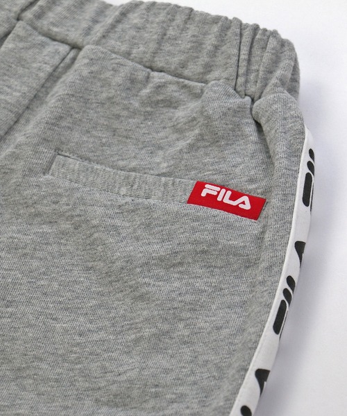 FILA(フィラ)の「FILA/フィラ 裏毛ラインパンツ(その他パンツ・キッズ・ブラック/杢グレー・90cm/110cm/100cm/120cm/130cm/140cm/150cm/160cm)」の4枚目の写真