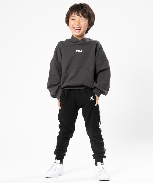 FILA(フィラ)の「FILA/フィラ 裏毛ラインパンツ(その他パンツ・キッズ・ブラック/杢グレー・90cm/110cm/100cm/120cm/130cm/140cm/150cm/160cm)」の13枚目の写真