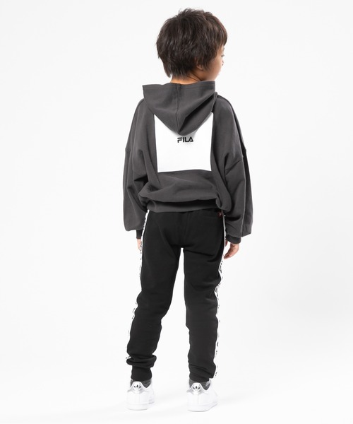 FILA(フィラ)の「FILA/フィラ 裏毛ラインパンツ(その他パンツ・キッズ・ブラック/杢グレー・90cm/110cm/100cm/120cm/130cm/140cm/150cm/160cm)」の14枚目の写真