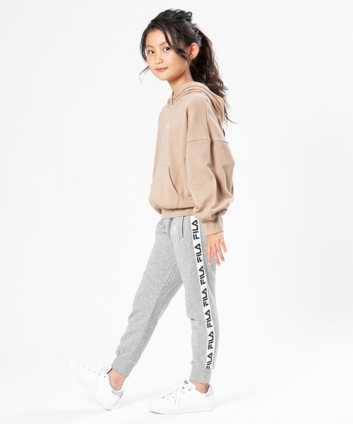 FILA(フィラ)の「FILA/フィラ 裏毛ラインパンツ(その他パンツ・キッズ・ブラック/杢グレー・90cm/110cm/100cm/120cm/130cm/140cm/150cm/160cm)」の16枚目の写真