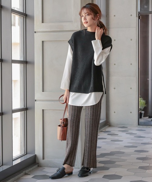 KOBE LETTUCE（コウベレタス）の「スクエアトゥバックルバブーシュ（その他シューズ・レディース・ブラック/ブラウン/ベージュ/ホワイト系その他・S/LL/M/L）」の14枚目の写真