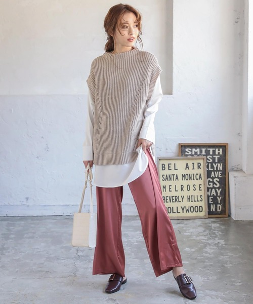 KOBE LETTUCE（コウベレタス）の「スクエアトゥバックルバブーシュ（その他シューズ・レディース・ブラック/ブラウン/ベージュ/ホワイト系その他・S/LL/M/L）」の18枚目の写真