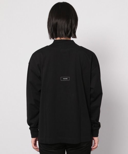 PAGEBOY(ページボーイ)の「ハイネックランダムロゴT /プリントロンT(Tシャツ/カットソー・レディース・オフホワイト/ブラック・FREE)」の11枚目の写真