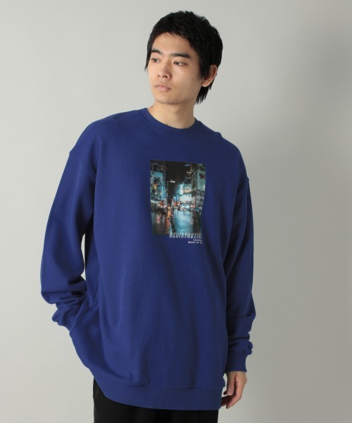 PBLIM（ページボーイリム）の「【PAGEBOYLIM】カイガフウスウェット（スウェット・レディース・ホワイト/ブラック/レッド/ブルー・MEDIUM/X-LARGE）」の8枚目の写真