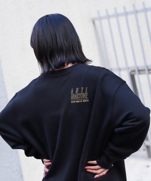 PBLIM（ページボーイリム）の「【PAGEBOYLIM】カイガフウスウェット（スウェット・レディース・ホワイト/ブラック/レッド/ブルー・MEDIUM/X-LARGE）」の17枚目の写真