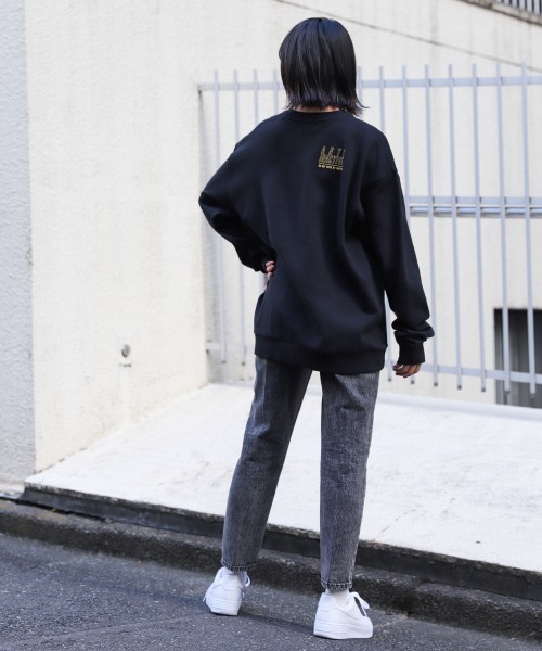 PBLIM（ページボーイリム）の「【PAGEBOYLIM】カイガフウスウェット（スウェット・レディース・ホワイト/ブラック/レッド/ブルー・MEDIUM/X-LARGE）」の10枚目の写真