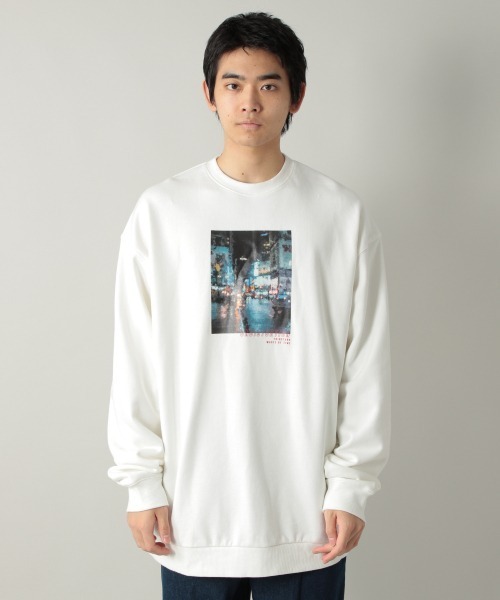 PBLIM（ページボーイリム）の「【PAGEBOYLIM】カイガフウスウェット（スウェット・レディース・ホワイト/ブラック/レッド/ブルー・MEDIUM/X-LARGE）」の21枚目の写真