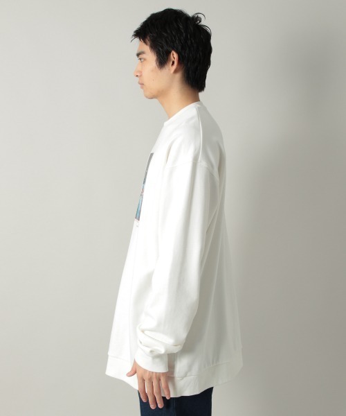 PBLIM（ページボーイリム）の「【PAGEBOYLIM】カイガフウスウェット（スウェット・レディース・ホワイト/ブラック/レッド/ブルー・MEDIUM/X-LARGE）」の7枚目の写真