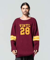 Vinyl club football knit / バイナルクラブフットボールニット