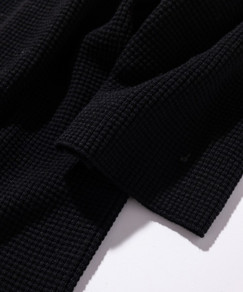 glamb(グラム)の「Vinyl club football knit / バイナルクラブフットボールニット(ニット/セーター・メンズ・ワインレッド/ブラック・M/L/S)」の8枚目の写真