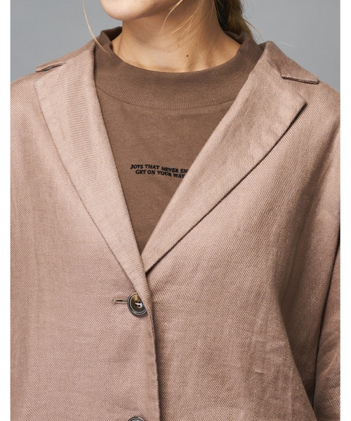 PUAL CE CIN（ピュアルセシン）の「ラミーコート（チェスターコート・レディース・ブラック/グレー/ベージュ・FREE）」の20枚目の写真