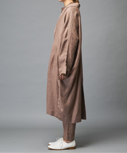 PUAL CE CIN（ピュアルセシン）の「ラミーコート（チェスターコート・レディース・ブラック/グレー/ベージュ・FREE）」の14枚目の写真