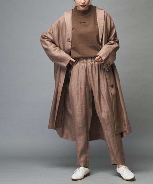 PUAL CE CIN（ピュアルセシン）の「ラミーコート（チェスターコート・レディース・ブラック/グレー/ベージュ・FREE）」の10枚目の写真