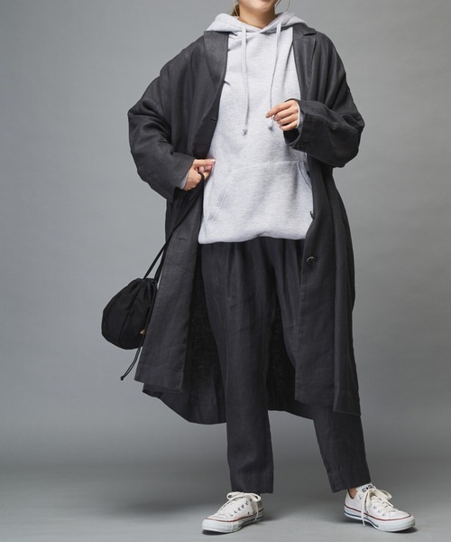 PUAL CE CIN（ピュアルセシン）の「ラミーコート（チェスターコート・レディース・ブラック/グレー/ベージュ・FREE）」の15枚目の写真