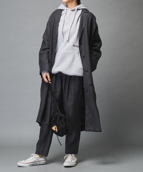 PUAL CE CIN（ピュアルセシン）の「ラミーコート（チェスターコート・レディース・ブラック/グレー/ベージュ・FREE）」の19枚目の写真