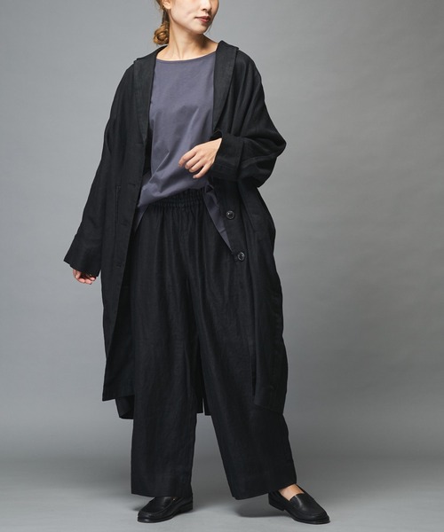 PUAL CE CIN（ピュアルセシン）の「ラミーコート（チェスターコート・レディース・ブラック/グレー/ベージュ・FREE）」の17枚目の写真