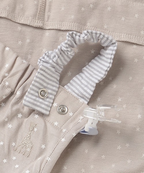 Sophie la girafe（ソフィーラジラフ）の「Sophie la girafe スターダスト2WAY日よけケープ（その他ベビー用品・キッズ・オフホワイト/シルバーグレー・50-70cm）」の7枚目の写真