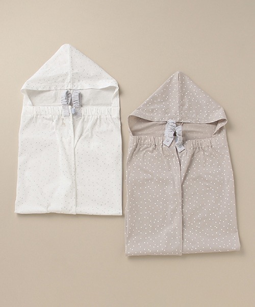 Sophie la girafe（ソフィーラジラフ）の「Sophie la girafe スターダスト2WAY日よけケープ（その他ベビー用品・キッズ・オフホワイト/シルバーグレー・50-70cm）」の10枚目の写真
