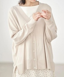 &. NOSTALGIA | サイドスリットオーバーサイズカーディガン(カーディガン/ボレロ)