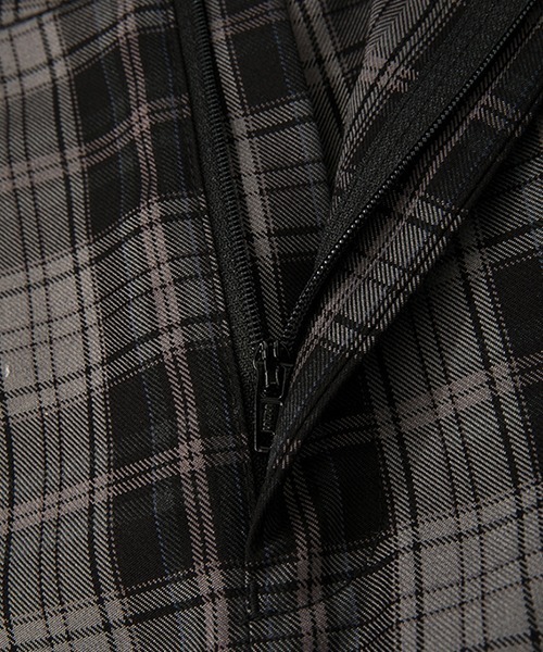 Fano Studios(ファノ ストゥディオズ)の「【Fano Studios】Wide straight plaid pants FC21K008(その他パンツ・レディース・ブラック・L/M/S)」の12枚目の写真