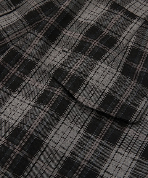 Fano Studios(ファノ ストゥディオズ)の「【Fano Studios】Wide straight plaid pants FC21K008(その他パンツ・レディース・ブラック・L/M/S)」の13枚目の写真