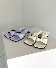 SANSeLF | 【SANSeLF】square oneband mule　sans5(サンダル)