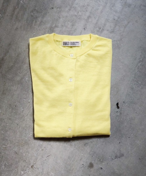 Banner Barrett（バナーバレット）の「カシミヤカーディガン（カーディガン/ボレロ・レディース・オフホワイト/ブラック/ライトブルー/イエロー×グリーン/ピンク/グレー系その他/グリーン系その他/ブラック系/ホワイト系/イエロー系その他・38）」の9枚目の写真