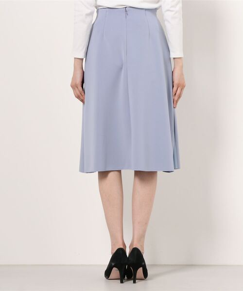 NARACAMICIE（ナラカミーチェ）の「サイドプリーツスカート（スカート・レディース・ブラック/ベージュ/パープル・MEDIUM）」の13枚目の写真