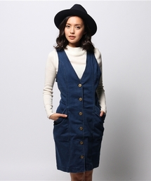 ROSE BUD | LOP-14214 FRONT BUTTON JUMPER SKIRT(ワンピース)
