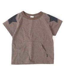 SUNDAYS SUN | ポケット付きショルダーパッチTシャツ(Tシャツ/カットソー)