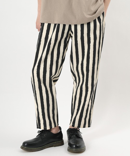 make a ray!（メイク ア レイ！）の「バルーンシルエット 総柄シェフパンツ イージーアンクルパンツ/テーパードパンツ（その他パンツ・メンズ・ブルー系その他/ストライプ・S/L/M/XL）」の8枚目の写真