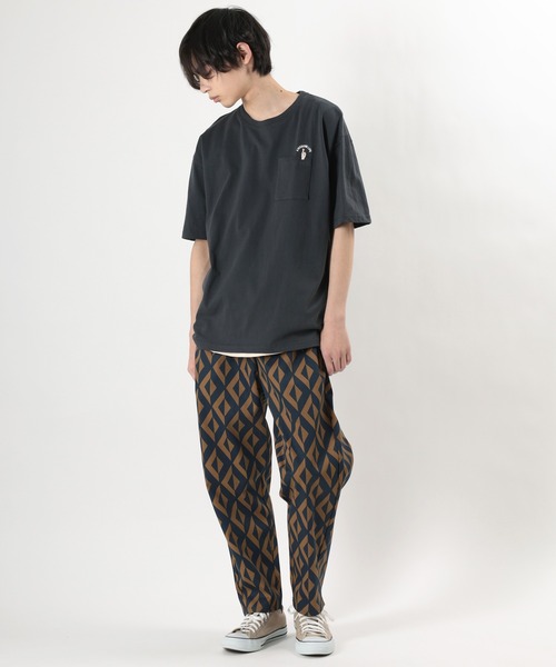 make a ray!（メイク ア レイ！）の「バルーンシルエット 総柄シェフパンツ イージーアンクルパンツ/テーパードパンツ（その他パンツ・メンズ・ブルー系その他/ストライプ・S/L/M/XL）」の18枚目の写真