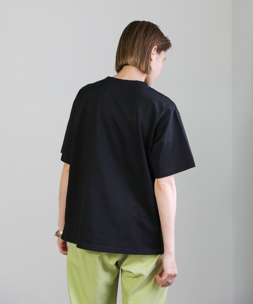 select MOCA(セレクトモカ)の「2021 SS ニュアンスアートデザインTシャツ(Tシャツ/カットソー・レディース・ホワイト/ブラック・FREE)」の7枚目の写真