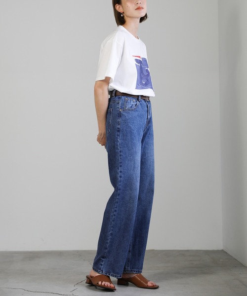 select MOCA(セレクトモカ)の「2021 SS ニュアンスアートデザインTシャツ(Tシャツ/カットソー・レディース・ホワイト/ブラック・FREE)」の15枚目の写真