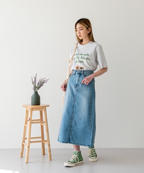 UNE MANSION（ユヌマンション）の「ベアープリントTシャツ（Tシャツ/カットソー・レディース・ライトグレー/イエロー/アイボリー・FREE）」の20枚目の写真