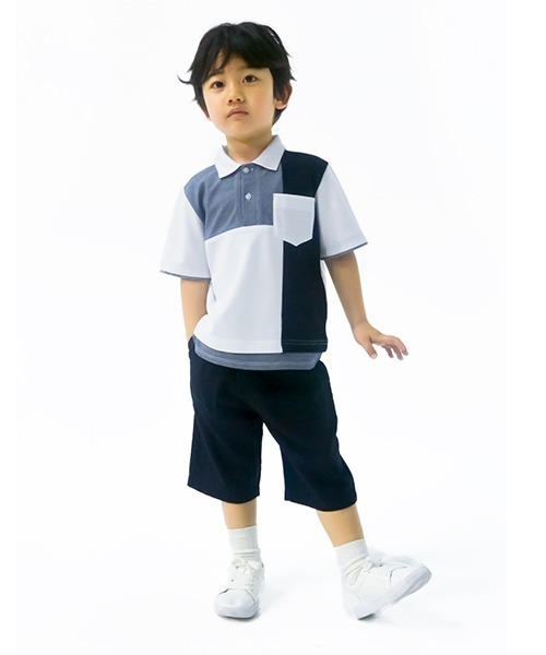 COMME CA ISM（コムサイズム）の「スラブオックス　グルカパンツ（その他パンツ・キッズ・ネイビー/ベージュ・110cm/130cm/140cm/120cm/150cm/100cm）」の6枚目の写真