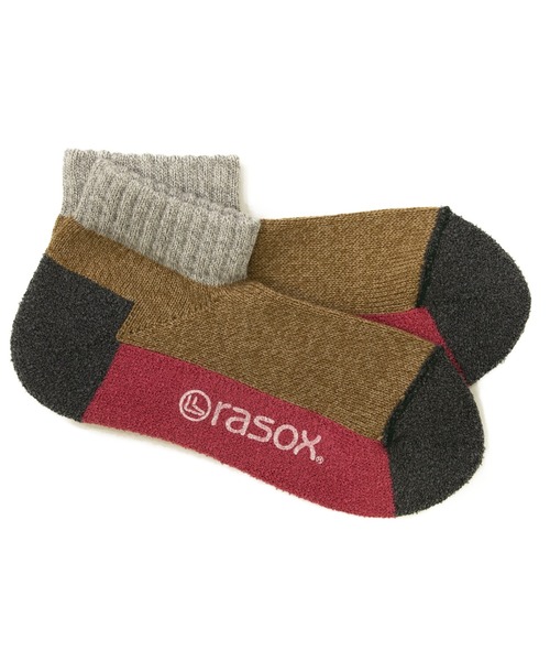 rasox(ラソックス)の「rasox/ラソックス スポーツ・ロウ(ソックス/靴下・レディース・ベージュ/ターコイズブルー/グリーン/カーキ・SMALL/MEDIUM/LARGE)」の5枚目の写真