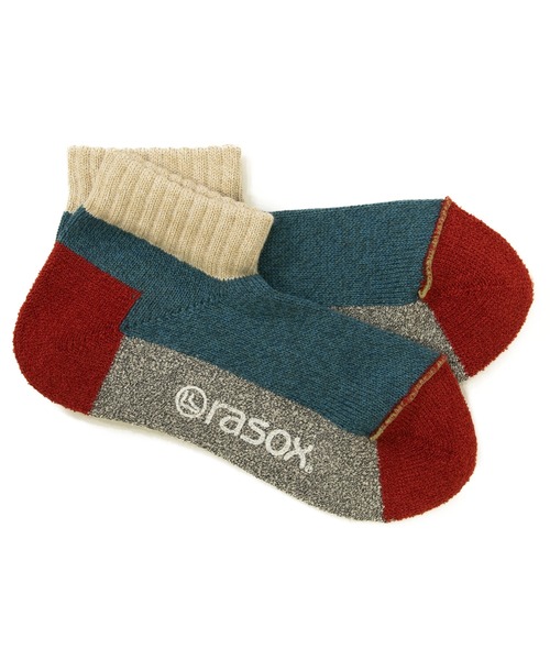 rasox(ラソックス)の「rasox/ラソックス スポーツ・ロウ(ソックス/靴下・レディース・ベージュ/ターコイズブルー/グリーン/カーキ・SMALL/MEDIUM/LARGE)」の8枚目の写真