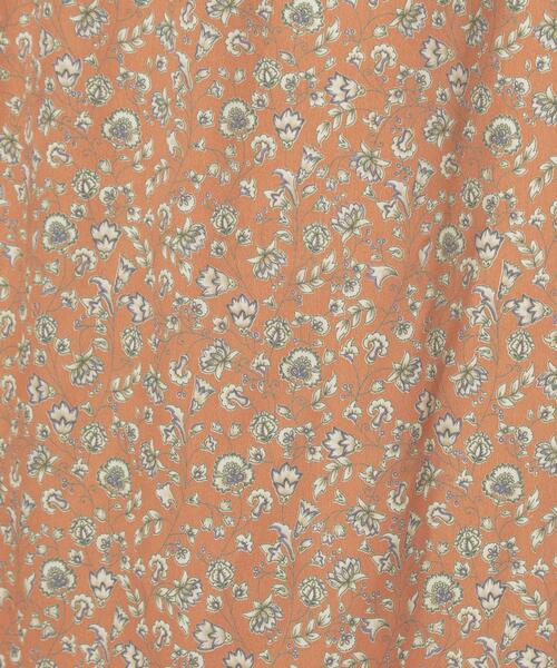 closet story（クローゼットストーリー）の「＜closet story＞□フリルスタンドカラー ボタニカルP ワンピース -手洗い可能-（ワンピース・レディース・ライトグレー/オフホワイト/シャーベット・FREE）」の12枚目の写真