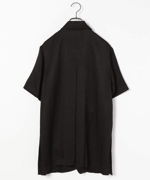 PAGEBOY(ページボーイ)の「クリアリネンショートスリーブジャケット (セットアップ対応)(セットアップ・レディース・ブラック/ブラウン系その他/グレイッシュベージュ・FREE)」の21枚目の写真