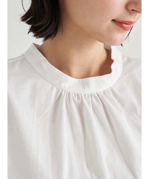 earth music&ecology（アースミュージックアンドエコロジー）の「【WEB限定】ティアードギャザーチュニック ＊（チュニック・レディース・ブラック/オフホワイト/ライトグリーン/その他8・FREE）」の10枚目の写真