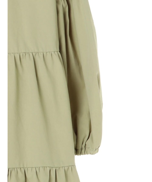 earth music&ecology（アースミュージックアンドエコロジー）の「【WEB限定】ティアードギャザーチュニック ＊（チュニック・レディース・ブラック/オフホワイト/ライトグリーン/その他8・FREE）」の21枚目の写真