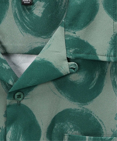 ステューシー HAND DRAWN DOT SHIRT M グリーン系 STUSSY / ステューシー】 HAND DRAWN DOT SHIRT（シャツ