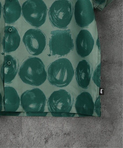 ステューシー HAND DRAWN DOT SHIRT M グリーン系 - メルカリ