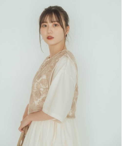 nemne store（ネンネストア）の「しょくぱんを並べるフラップピンタックワンピース（ワンピース・レディース・アイボリー/モカ/ミント・フリー）」の21枚目の写真