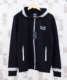 EMPORIO ARMANI EA7 | ロゴラバープリント スウェット ジップアップパーカー 「3KPM25PJ05Z」(パーカー)