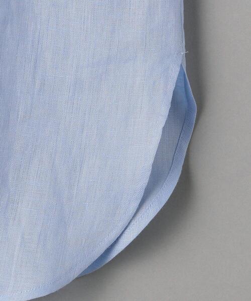 BEAUTY&YOUTH UNITED ARROWS（ビューティーアンドユースユナイテッドアローズ）の「BY フリルスタンドカラー5分袖ブラウス -ウォッシャブル-（シャツ/ブラウス・レディース・ダークブラウン/ナチュラル/ライトブルー・FREE）」の15枚目の写真